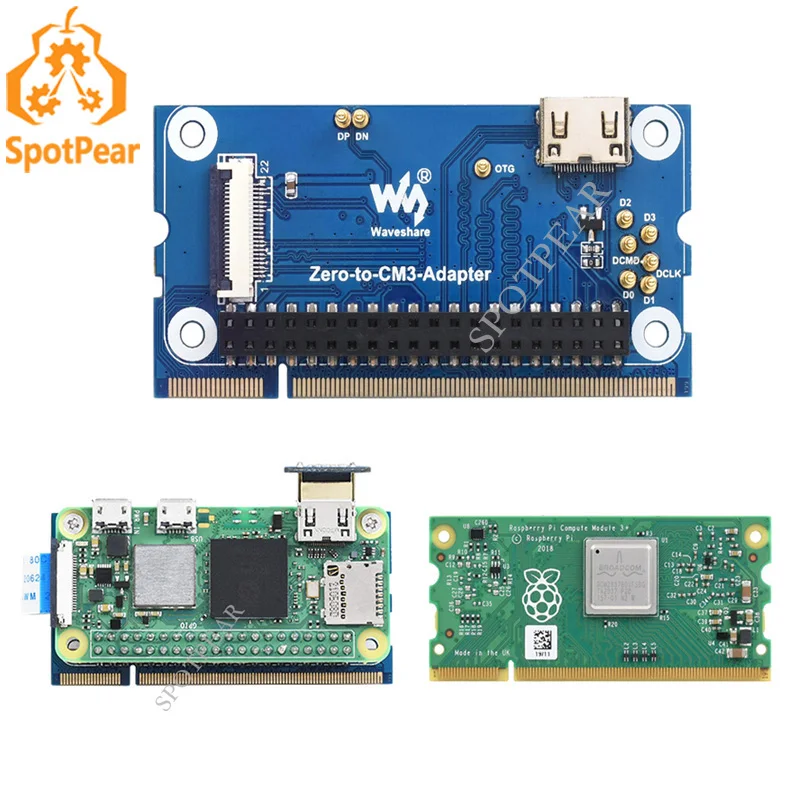 Raspberry Pi Zero адаптер 2 Вт в см3 + плата адаптера преобразована из RPI zero 2 Вт
Raspberry Pi Zero адаптер 2 Вт в см3 + плата адаптера преобразована из RPI zero 2 Вт