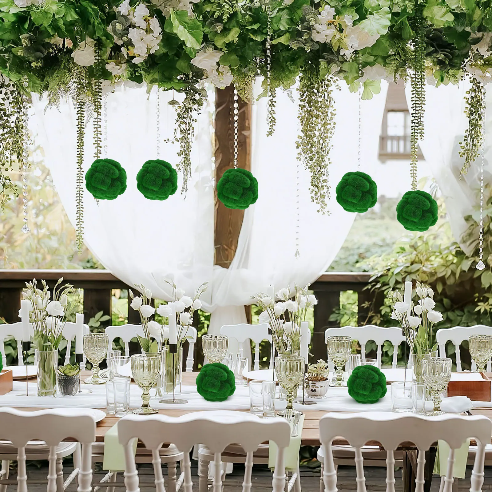 1pc Art Moss Ball Ornament 12Cm Green Realistic Fake Grass Decor For Home Wedding Party Garden Landscape Diy Craft
1pc Art Moss Ball Ornament 12Cm Green Realistic Fake Grass Decor For Home Wedding Party Garden Landscape Diy Craft
