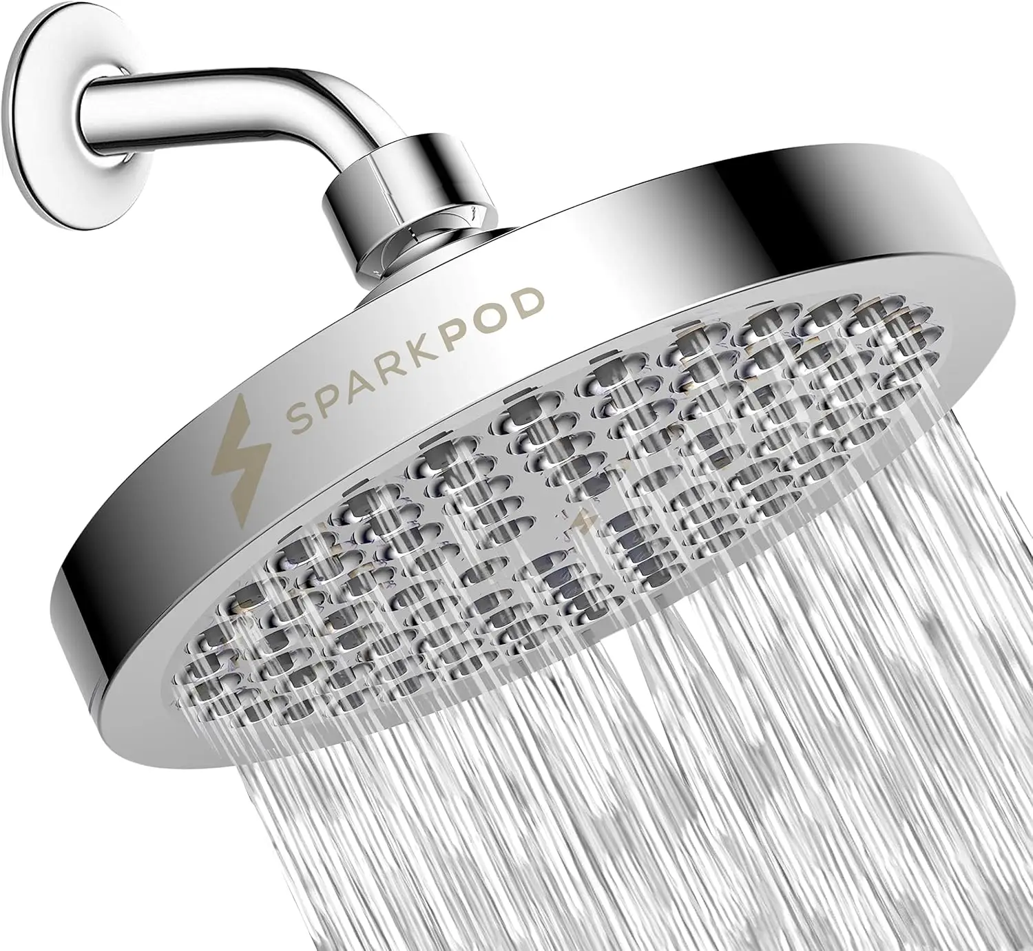 Shower Head - High Pressure Rain - Premium Quality Luxury Design - Easy Clean Adjustable Replacement for Your Bathroom Shower
Shower Head - High Pressure Rain - Premium Quality Luxury Design - Easy Clean Adjustable Replacement for Your Bathroom Shower