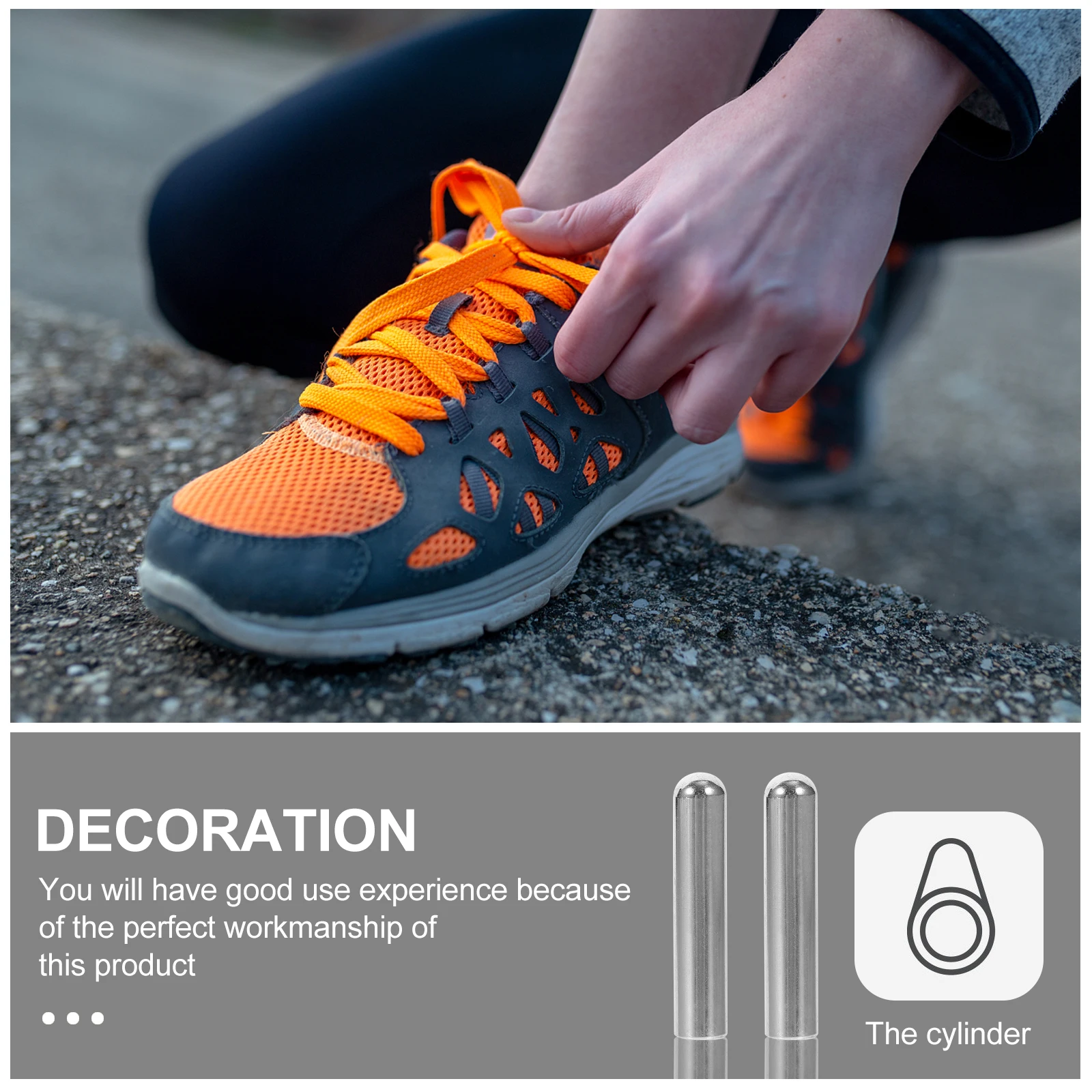 20pcs Hat Rope Buckle Shoelace Tips Durable Shoelace Tips Metal for Sports Shoes Laces DIY Seamless Silver 4x20
20pcs Hat Rope Buckle Shoelace Tips Durable Shoelace Tips Metal for Sports Shoes Laces DIY Seamless Silver 4x20