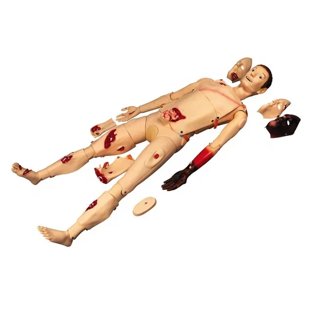 GD/H111 General Doctor Medical Teaching Simulator Advanced Full-body Trauma Nursing Manikin medical simulator
GD/H111 General Doctor Medical Teaching Simulator Advanced Full-body Trauma Nursing Manikin medical simulator