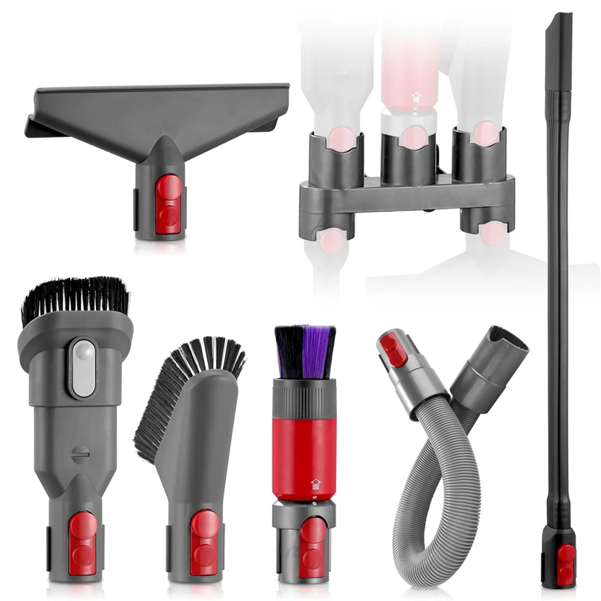 A99U Brush Holder Organiser Attachment Compatible for Dyson Outsize V7 V8 V10 V11 V15 Vacuum Cleaner, Mattress Brush Crevice
A99U Brush Holder Organiser Attachment Compatible for Dyson Outsize V7 V8 V10 V11 V15 Vacuum Cleaner, Mattress Brush Crevice