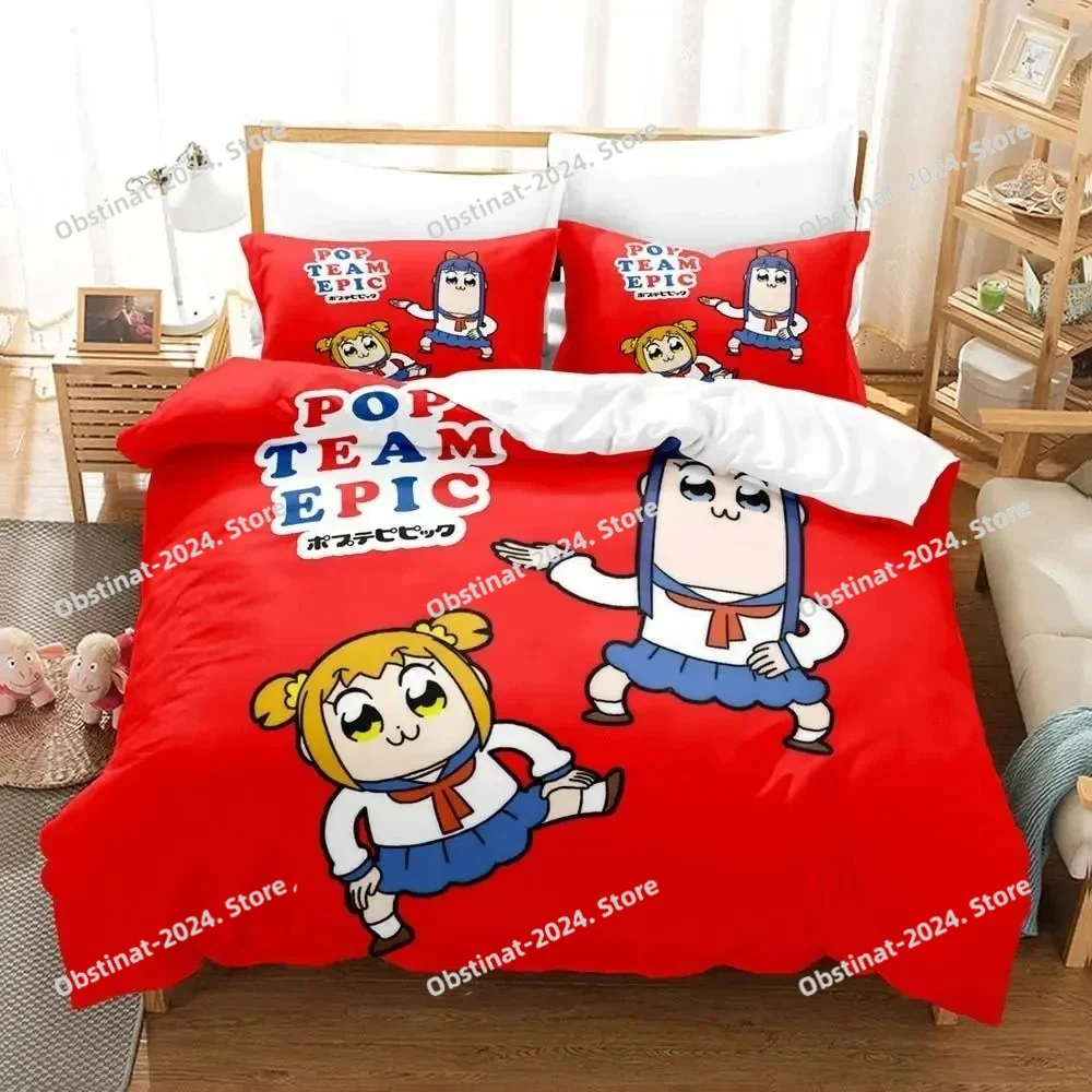 Anime Pop Team Epic PIPI Bedding Set Printed Bed Set Duvet Cover Sheet Pillowcase Bed Soft Quilt Cover Full Queen King Size
Anime Pop Team Epic PIPI Bedding Set Printed Bed Set Duvet Cover Sheet Pillowcase Bed Soft Quilt Cover Full Queen King Size