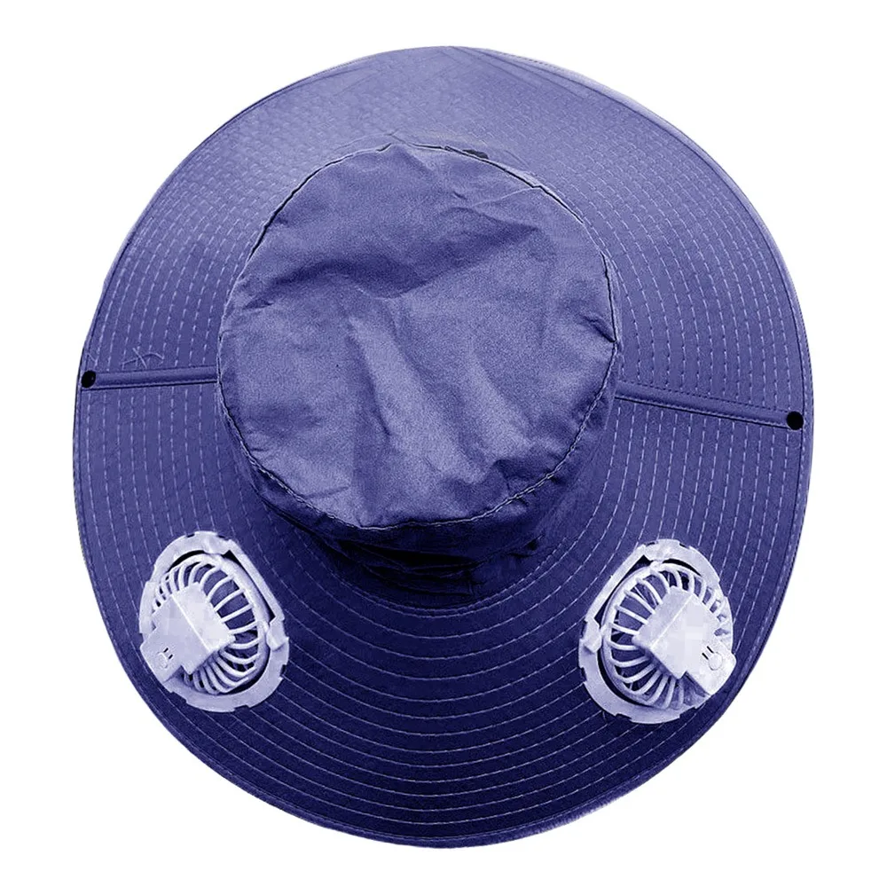 Casual Wide Brim Fan Fisherman Hat with 2 Fan Breathable Fishing Cap Anti UV Quick-dry Bucket Hat for Men
Casual Wide Brim Fan Fisherman Hat with 2 Fan Breathable Fishing Cap Anti UV Quick-dry Bucket Hat for Men