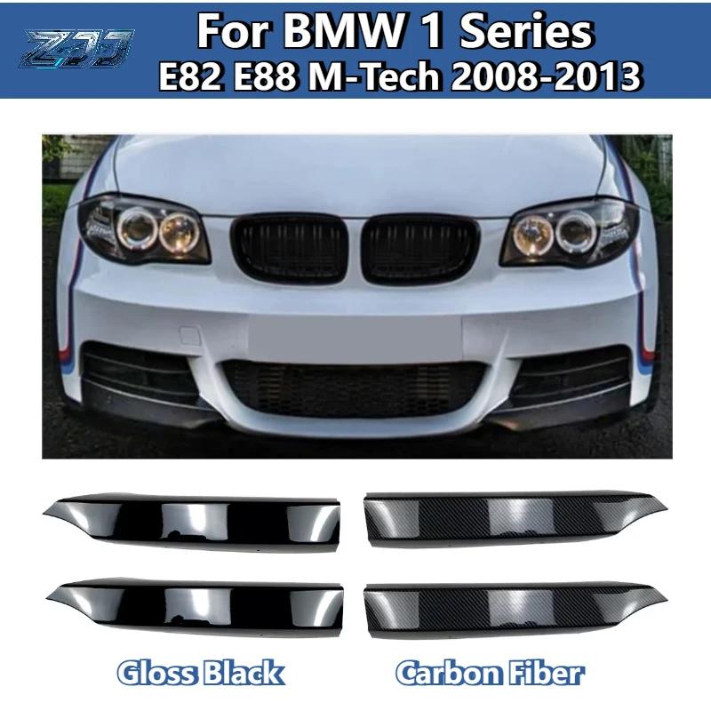 For BMW 1 Series E82 E88 M-Tech 2008-2013 Car Front Bumper Lip Splitter Spoiler Diffuser Body Kits Tuning
For BMW 1 Series E82 E88 M-Tech 2008-2013 Car Front Bumper Lip Splitter Spoiler Diffuser Body Kits Tuning