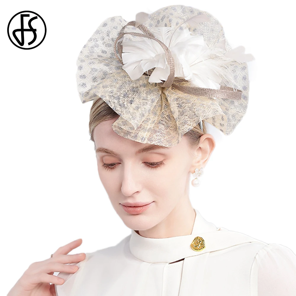 FS Белые шляпы Sinamay Fascinators с перьями, летняя винтажная шляпа-таблетка для женщин, элегантный головной убор для коктейля, чаепития, 2025
FS Белые шляпы Sinamay Fascinators с перьями, летняя винтажная шляпа-таблетка для женщин, элегантный головной убор для коктейля, чаепития, 2025