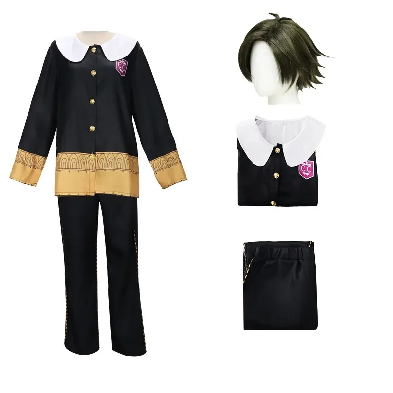 Kids Adult Anime Spy X Family Damian Tops Pants Cosplay Costume School Uniform Halloween Clothing
Kids Adult Anime Spy X Family Damian Tops Pants Cosplay Costume School Uniform Halloween Clothing