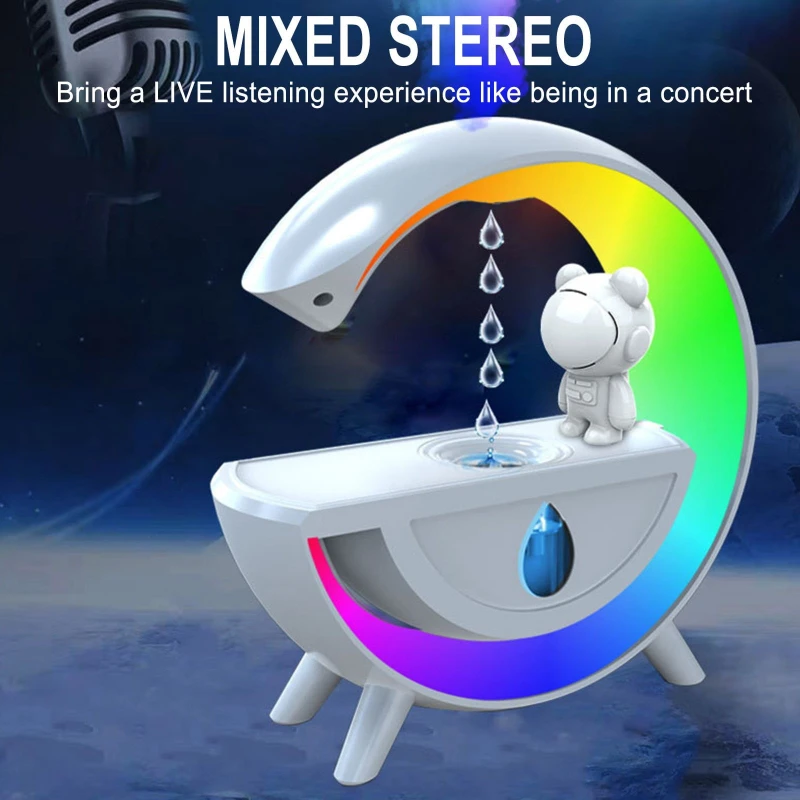 Увлажнитель с Bluetooth-плеером, умный гравитационный увлажнитель с окружающим освещением, Bluetooth-динамиком, красочным светодиодным светом и аромадиффузором
Увлажнитель с Bluetooth-плеером, умный гравитационный увлажнитель с окружающим освещением, Bluetooth-динамиком, красочным светодиодным светом и аромадиффузором