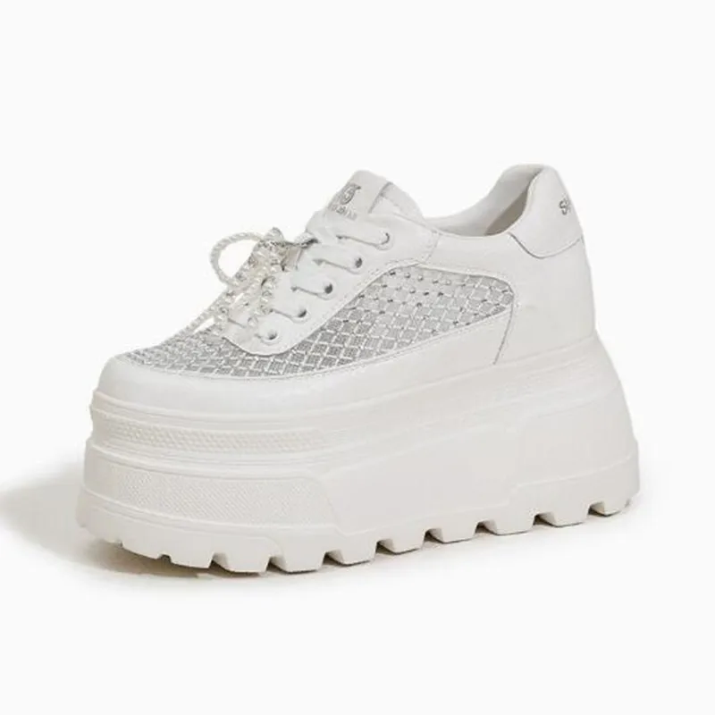 10cm Air Mesh Microfiber Leather Summer Women Casual Vulcanize Platform Wedge Sneaker Hidden Heel Bling Shoes Chunky Sneakers
10cm Air Mesh Microfiber Leather Summer Women Casual Vulcanize Platform Wedge Sneaker Hidden Heel Bling Shoes Chunky Sneakers