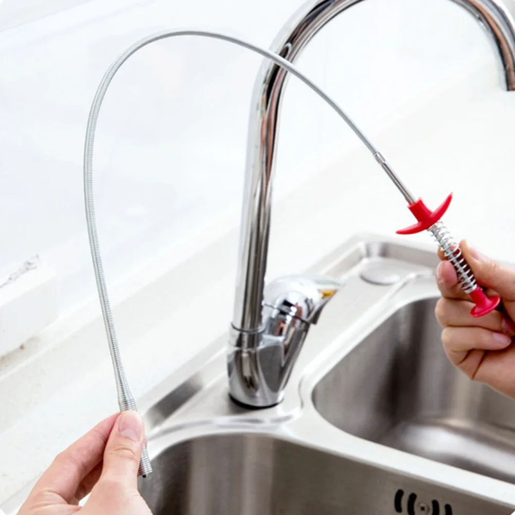 60CM Drain Cleaning Extractor Hair Clog Remover Sink Tub Kitchen Bathroom Sewer Tool Clean Garden Supplies
60CM Drain Cleaning Extractor Hair Clog Remover Sink Tub Kitchen Bathroom Sewer Tool Clean Garden Supplies