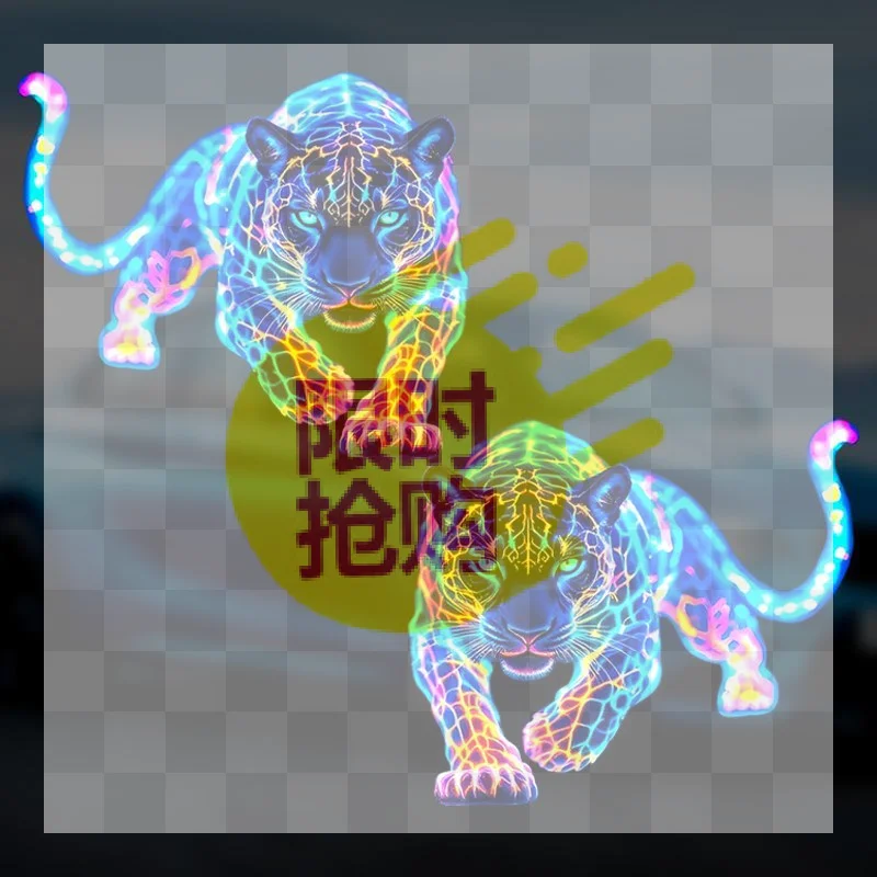【CMO】2Pcs Glowing Neon Tiger Car Stickers Waterproof Fade Resistant For Car Motorcycle Laptop Wall Decor
【CMO】2Pcs Glowing Neon Tiger Car Stickers Waterproof Fade Resistant For Car Motorcycle Laptop Wall Decor