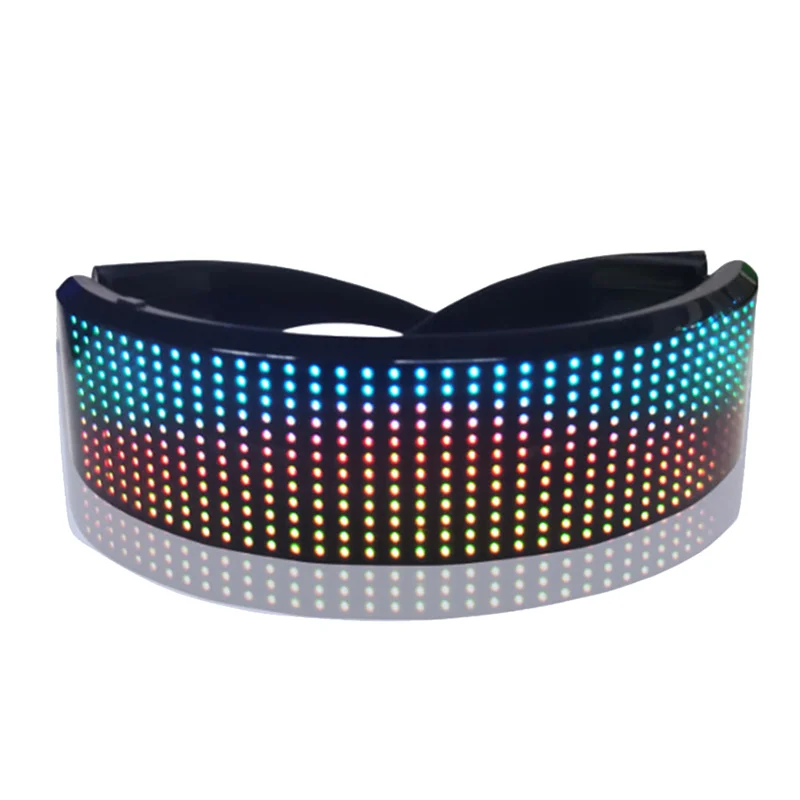 ABYS-Bluetoothluminous Glass Eyewear LED Futuristic Eyewear DIY Luminous Glasses Prop For Party Bar Festival Performance LED Gla
ABYS-Bluetoothluminous Glass Eyewear LED Futuristic Eyewear DIY Luminous Glasses Prop For Party Bar Festival Performance LED Gla