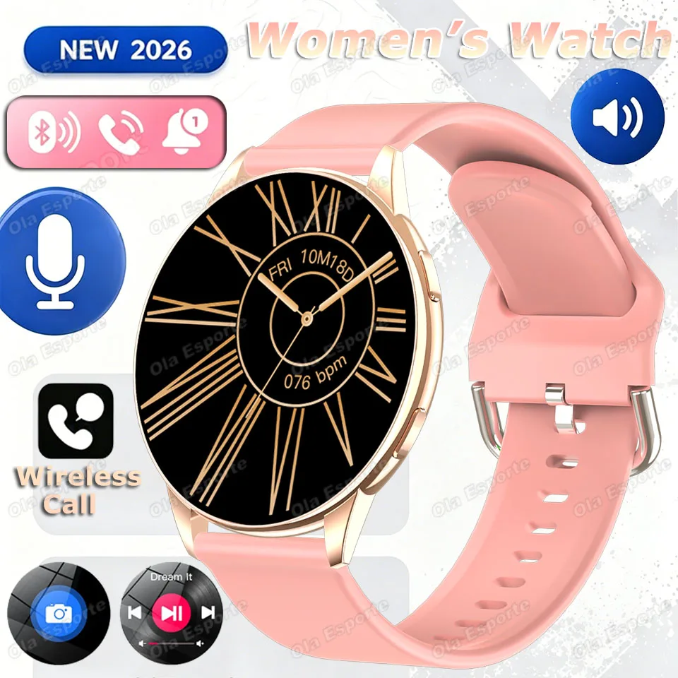 Watch 6 Upgrade Smart Watch 2026 Wireless Call Heart Rate Blood Pressure Smart Island Waterproof Pedometer Women Smartwatch HW12
Watch 6 Upgrade Smart Watch 2026 Wireless Call Heart Rate Blood Pressure Smart Island Waterproof Pedometer Women Smartwatch HW12