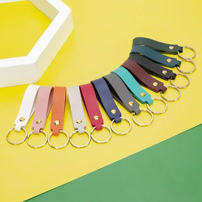 Laser Engrave Company Name Pu Leather Keychain Custom Logo Metal Keyring Key Chain Holder Personalize Hotel Number Pendant Gift
Laser Engrave Company Name Pu Leather Keychain Custom Logo Metal Keyring Key Chain Holder Personalize Hotel Number Pendant Gift
