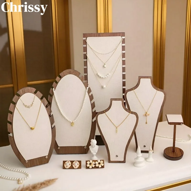 Linen Fabric Jewelry Display Stand, Freestanding Necklace Earring Holder Board with Hooks, Portable Countertop Display for Marke
Linen Fabric Jewelry Display Stand, Freestanding Necklace Earring Holder Board with Hooks, Portable Countertop Display for Marke