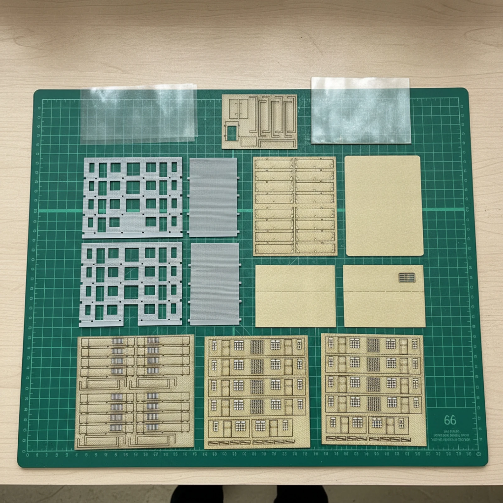 Model Building with Balconies Miniature Apartment Model Kit Modular Detailed for Modelers, Railway Layouts, Dioramas
Model Building with Balconies Miniature Apartment Model Kit Modular Detailed for Modelers, Railway Layouts, Dioramas