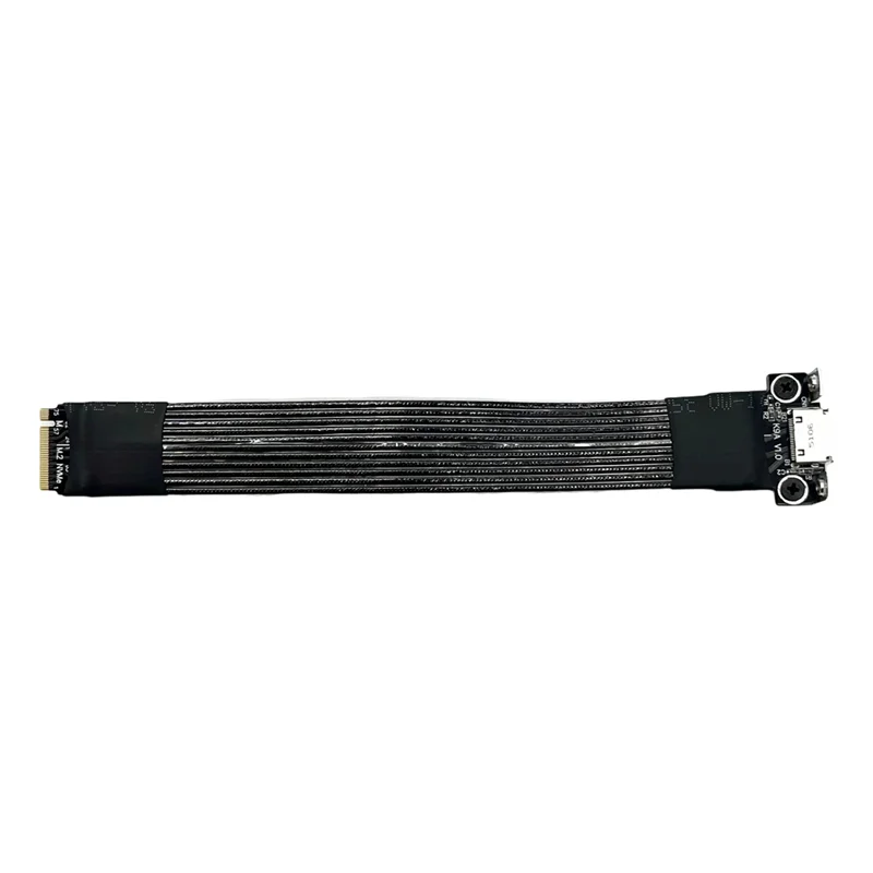 External Extension Cable For PCIE 4.0 X4 Gen4 M. 2 Nvme SFF-8611/8612 Adapter Cord Oculink Graphics Card
External Extension Cable For PCIE 4.0 X4 Gen4 M. 2 Nvme SFF-8611/8612 Adapter Cord Oculink Graphics Card
