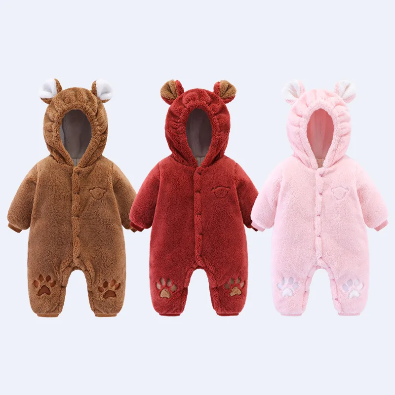Autumn Winter Warm Toddler Kids Clothes Set Long Sleeve Hooded Jumpsuit For Infant Baby Cute Romper Homewear Casual Loungewear
Autumn Winter Warm Toddler Kids Clothes Set Long Sleeve Hooded Jumpsuit For Infant Baby Cute Romper Homewear Casual Loungewear