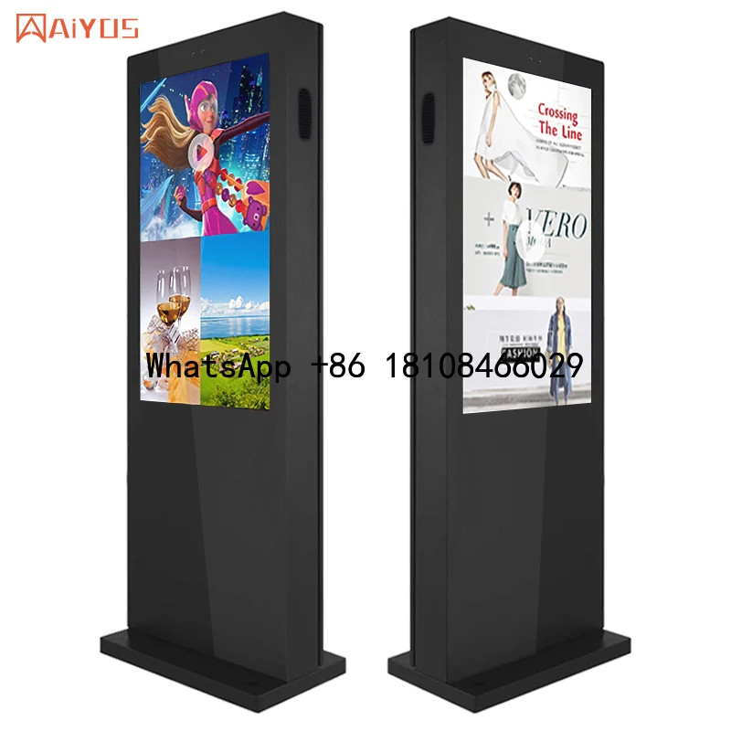 Customizable Outdoor Advertising Player Kiosk High Brightness Lcd Display Waterproof Vertical Totem Outdoor Digital Signage
Customizable Outdoor Advertising Player Kiosk High Brightness Lcd Display Waterproof Vertical Totem Outdoor Digital Signage