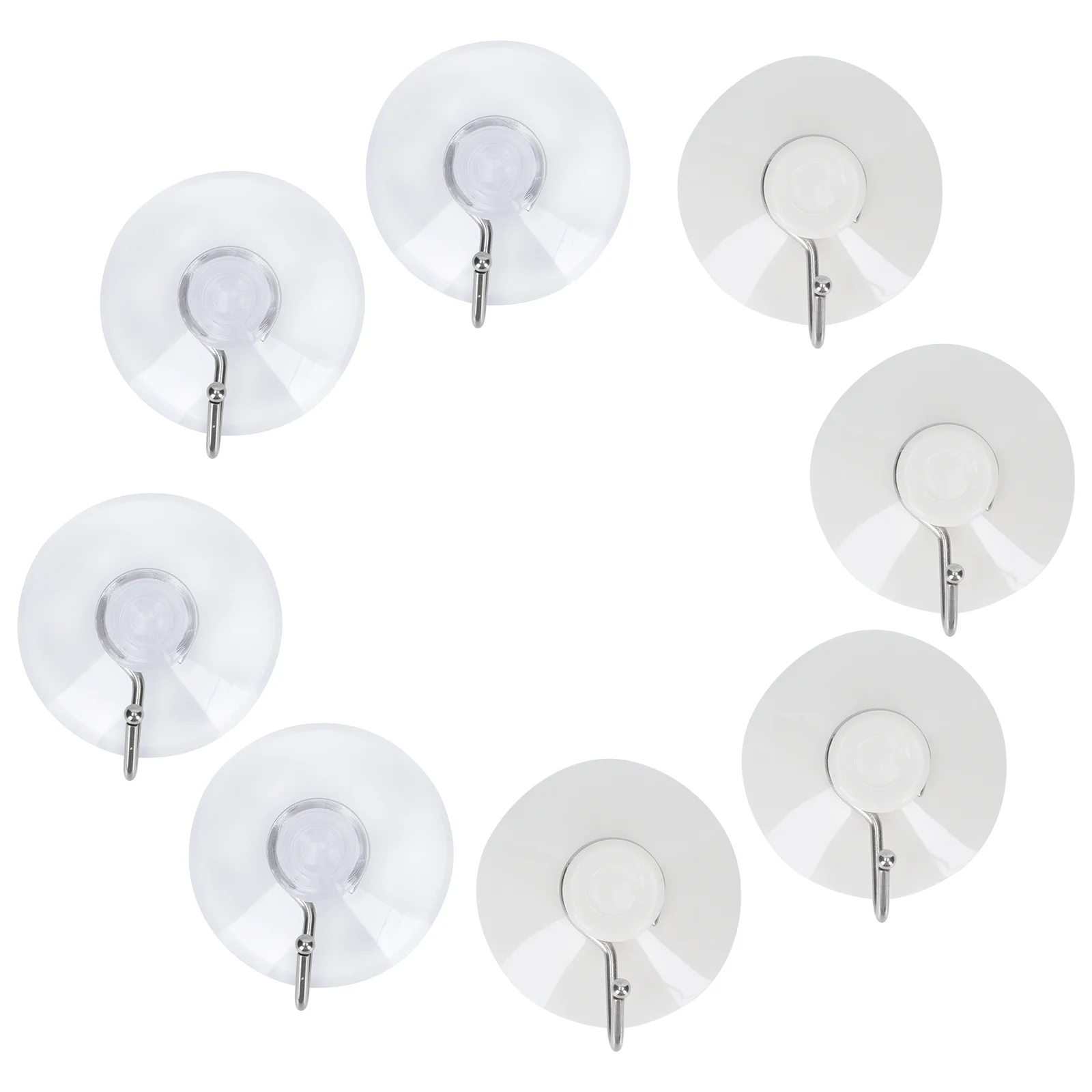 16 PCS Water Proof Suction Cup Hook Clear Hooks Pvc Heavy Duty Coat Hangers Adhesive
16 PCS Water Proof Suction Cup Hook Clear Hooks Pvc Heavy Duty Coat Hangers Adhesive