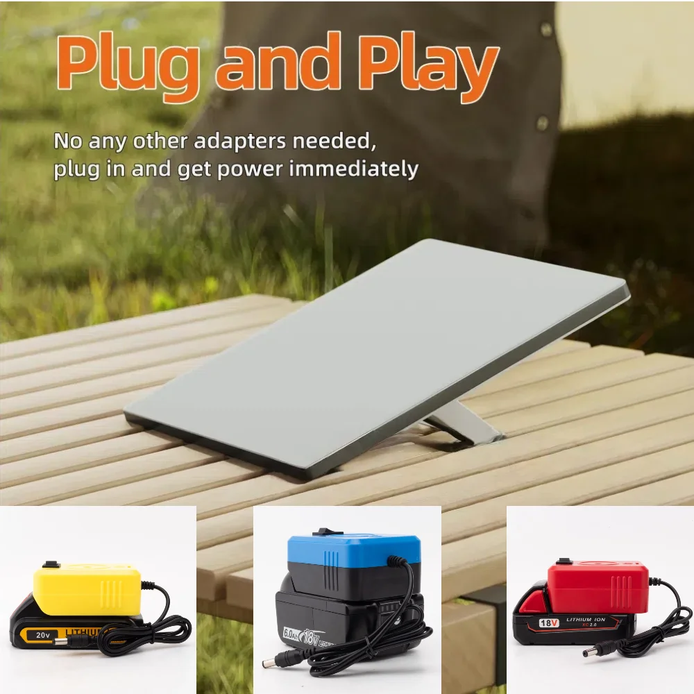 Starlink Mini DC Power Cable for 18-20V Dewalt/Makita/Milwaukee Power Tools Li-ion Battery Adapter Starlink Mini Charger Adapter
Starlink Mini DC Power Cable for 18-20V Dewalt/Makita/Milwaukee Power Tools Li-ion Battery Adapter Starlink Mini Charger Adapter