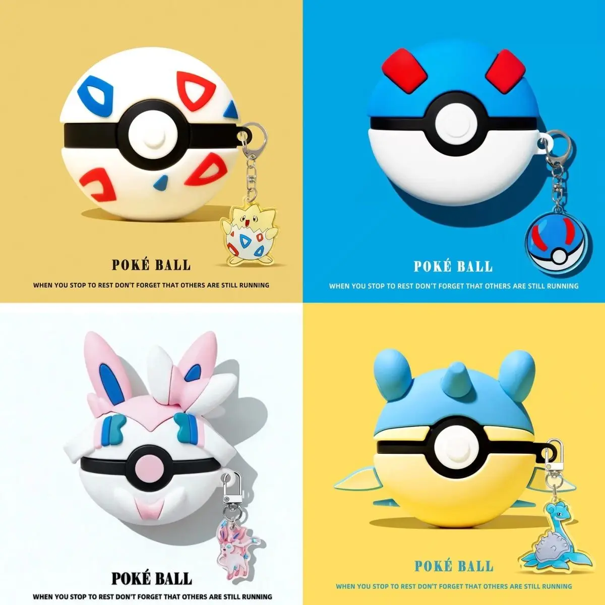 Pokemon Elf Ball Silicone Case for AirPods Pro 2 Pro 3 AirPods 4 Soft Shockproof Earphone Cover Cute Cartoon Protective Shell
Pokemon Elf Ball Silicone Case for AirPods Pro 2 Pro 3 AirPods 4 Soft Shockproof Earphone Cover Cute Cartoon Protective Shell