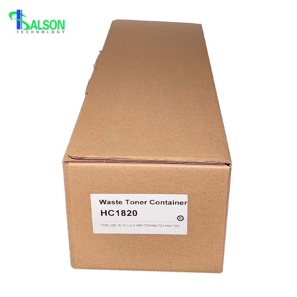 Compatible 1820/1720 Waste Toner Container for HUAXUN HC1820 1720 HM1721 HM1722 HM1721X HM172X 1720 Printer Cartridge Box
Compatible 1820/1720 Waste Toner Container for HUAXUN HC1820 1720 HM1721 HM1722 HM1721X HM172X 1720 Printer Cartridge Box