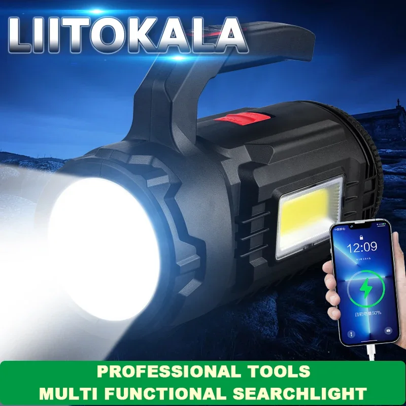 LiitoKala LF-G10 G11 встроенный набор инструментов для зарядки с боковым освещением, аварийный многофункциональный рабочий фонарь King, 4000 мАч, аккумулятор 18650
LiitoKala LF-G10 G11 встроенный набор инструментов для зарядки с боковым освещением, аварийный многофункциональный рабочий фонарь King, 4000 мАч, аккумулятор 18650