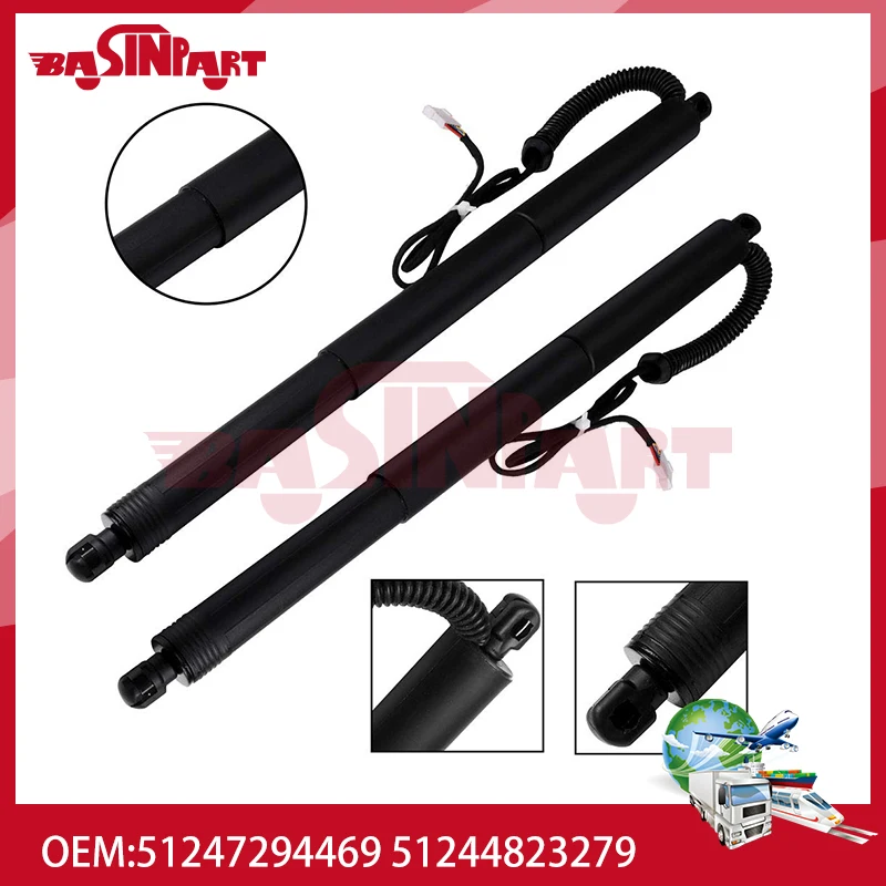 Powered Lift Supports Gas Springs Struts Shocks Left Right For BMW X5 F15 F85 2014-2017 51247294469 51244823279 PM9922L
Powered Lift Supports Gas Springs Struts Shocks Left Right For BMW X5 F15 F85 2014-2017 51247294469 51244823279 PM9922L
