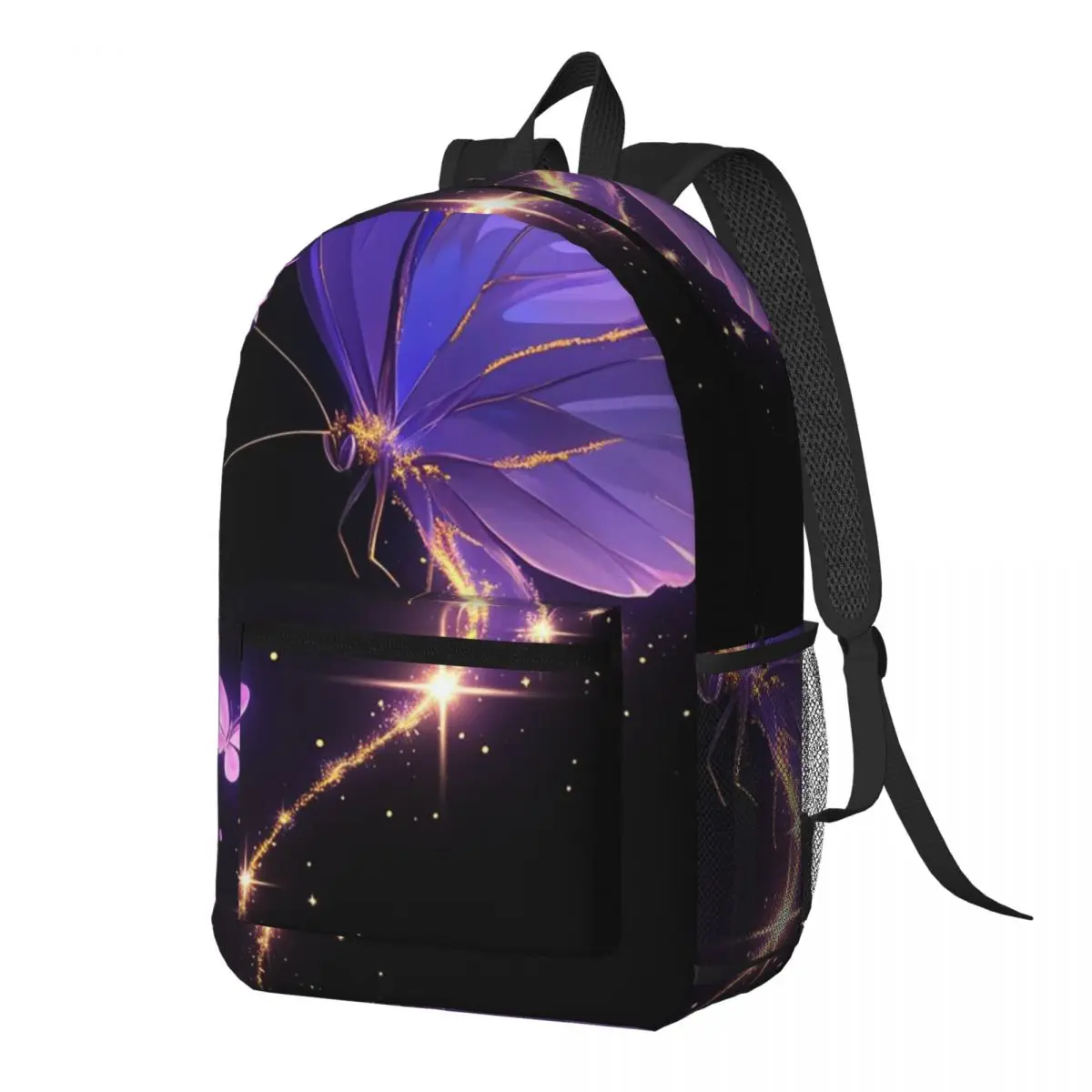 Purple Glowing Butterfly Pattern Backpack Daypack Large Capacity Kids BookBag School Bag Shoulder Bags for Men Women
Purple Glowing Butterfly Pattern Backpack Daypack Large Capacity Kids BookBag School Bag Shoulder Bags for Men Women