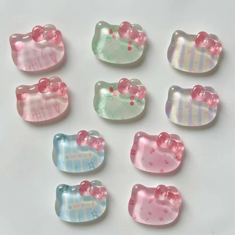 10pcs Hello Kitty Resin Accessories Anime Cartoon Handmade DIY Jewelry School Bag Student Children Toy Hole Shoe Buckle Material
10pcs Hello Kitty Resin Accessories Anime Cartoon Handmade DIY Jewelry School Bag Student Children Toy Hole Shoe Buckle Material