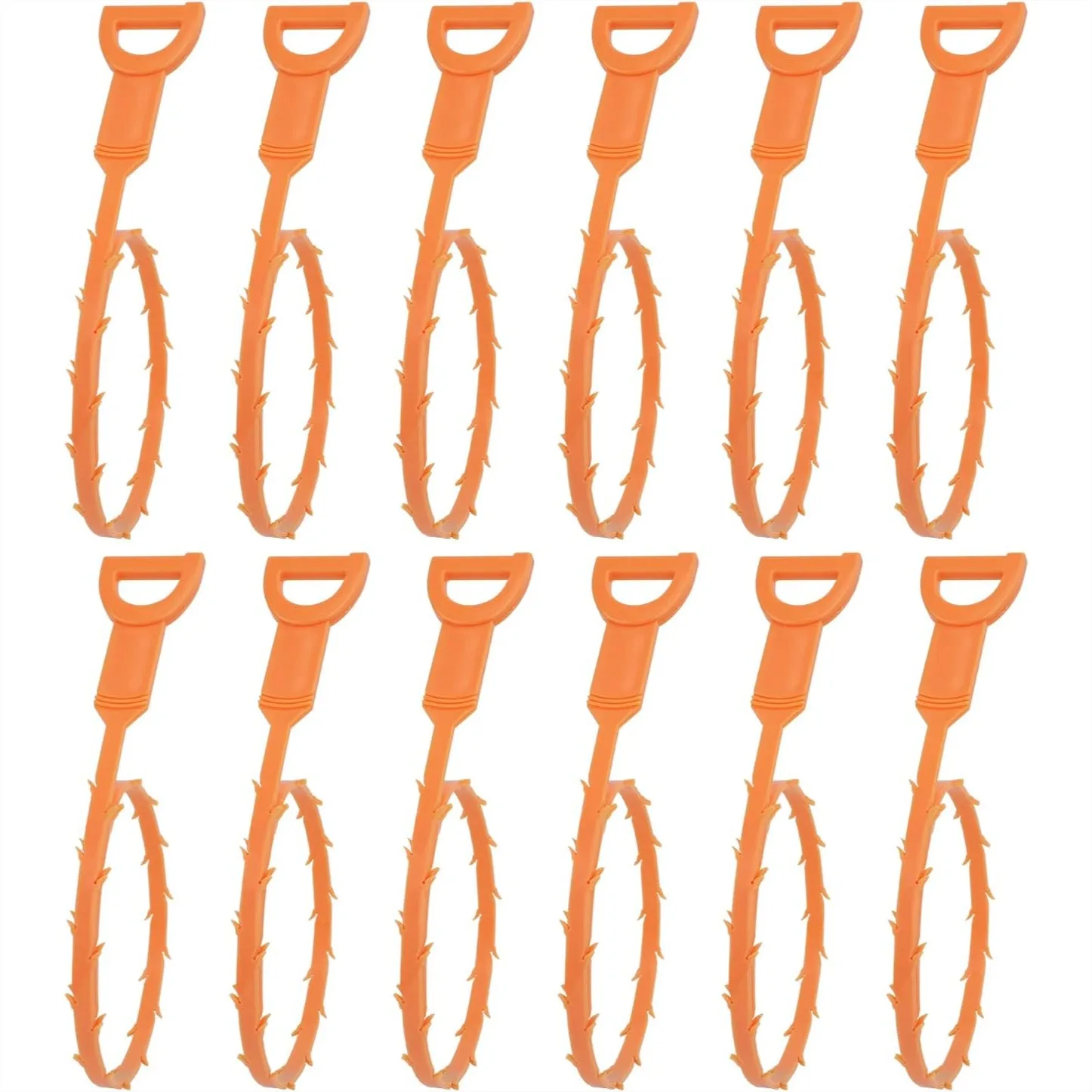 Flexible Drain Clog Remover Snake for Hair and Debris, 19.6-Inch, 12 Pack, Unclog Toilet, Sink, Shower, Bathtub, Sewer
Flexible Drain Clog Remover Snake for Hair and Debris, 19.6-Inch, 12 Pack, Unclog Toilet, Sink, Shower, Bathtub, Sewer