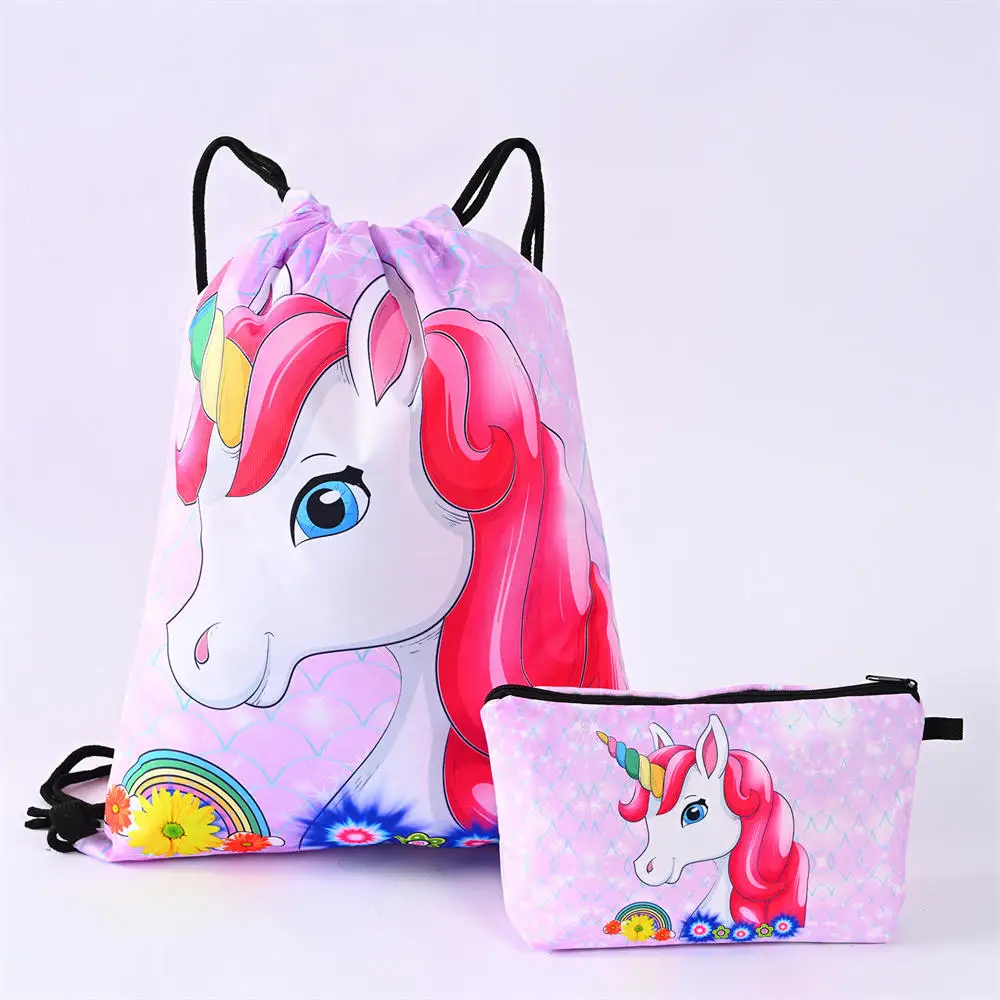 New Cartoon Pattern Backpack Clutch Set Drawstring Bag Large-capacity Waterproof Storage Bag Girls Travel Children Kids Backpack
New Cartoon Pattern Backpack Clutch Set Drawstring Bag Large-capacity Waterproof Storage Bag Girls Travel Children Kids Backpack