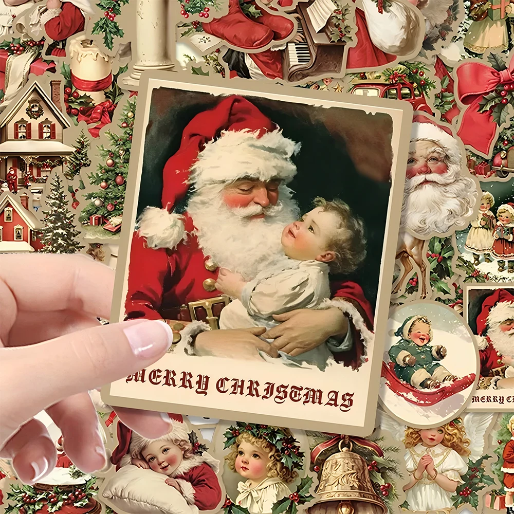 10/30/50pcs Vintage Christmas Aesthetic Graffiti Stickers Cartoon Retro Decals DIY Scrapbook Laptop Phone Sticker Decoration Toy
10/30/50pcs Vintage Christmas Aesthetic Graffiti Stickers Cartoon Retro Decals DIY Scrapbook Laptop Phone Sticker Decoration Toy