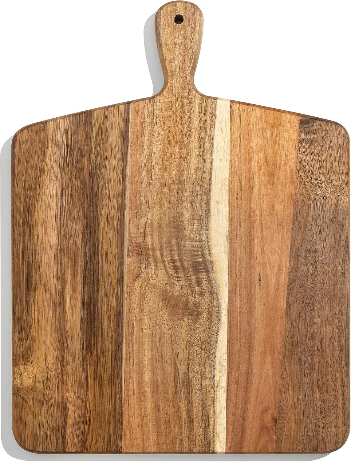Acacia Wood Cutting Board with Handle, Large 17x13, Serving & Chopping Board for Meat, Cheese, Vegetables, Bread
Acacia Wood Cutting Board with Handle, Large 17x13, Serving & Chopping Board for Meat, Cheese, Vegetables, Bread