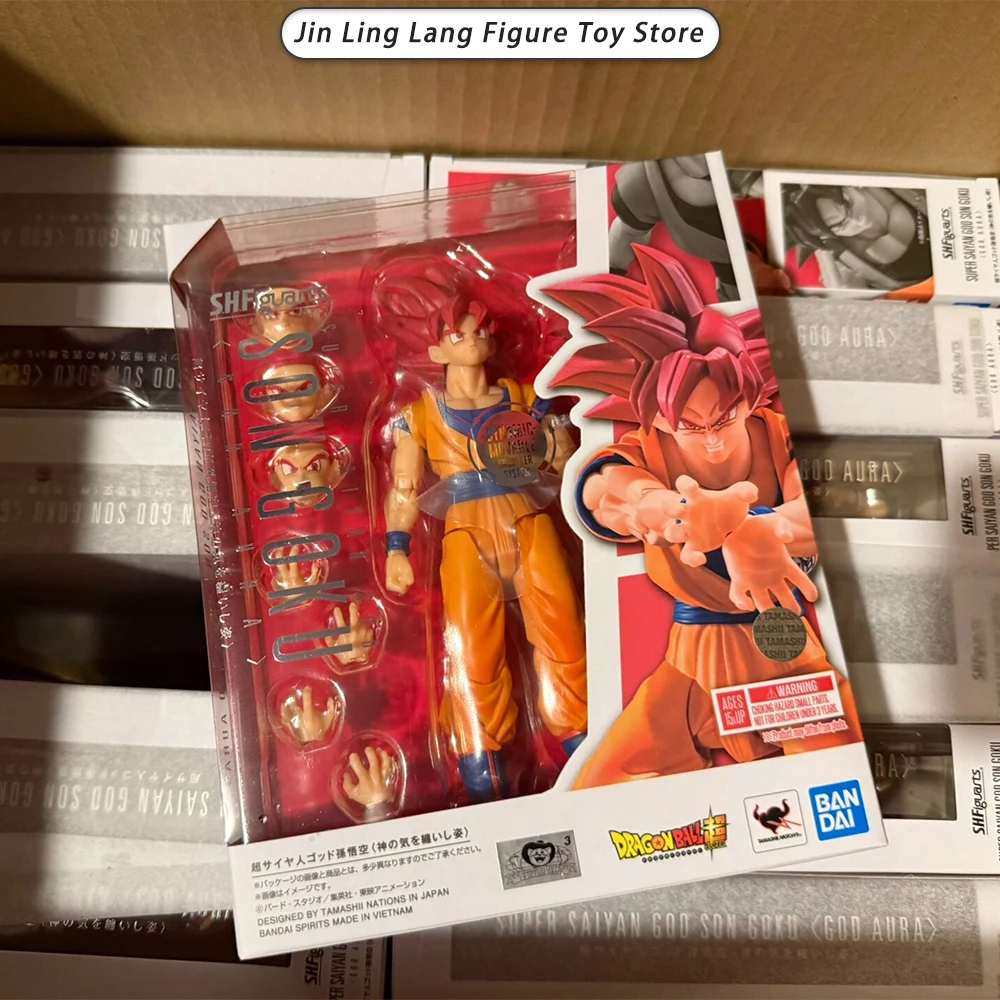 Original Bandai Super Saiyan God Son Goku Action Figure Shf 3.0 Dragon Ball Z Red Goku Toys Model Collection Display Gifts
Original Bandai Super Saiyan God Son Goku Action Figure Shf 3.0 Dragon Ball Z Red Goku Toys Model Collection Display Gifts