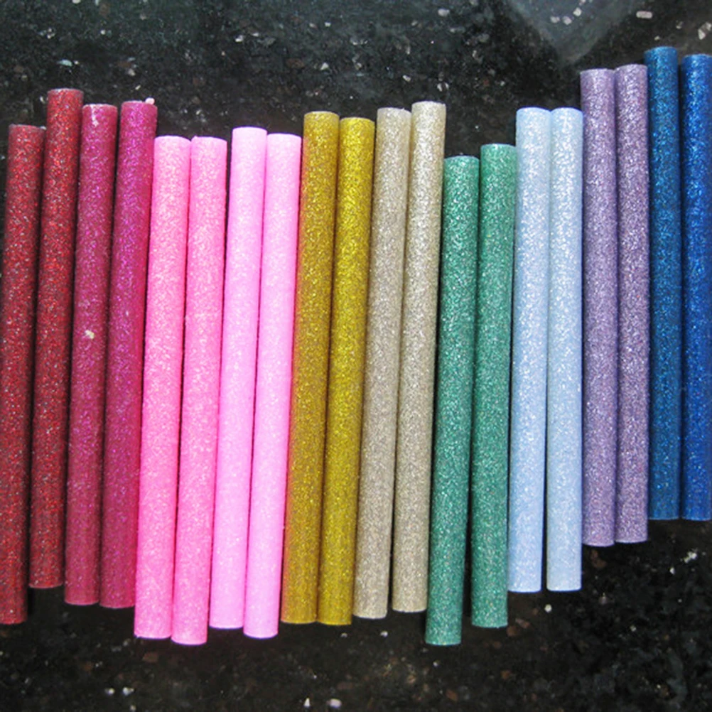 200PCS Color Glitter Powder Stick Glitter Glue Sticks Environmentally Friendly Hot Melt Strips Glue Sticks (Random Color)
200PCS Color Glitter Powder Stick Glitter Glue Sticks Environmentally Friendly Hot Melt Strips Glue Sticks (Random Color)
