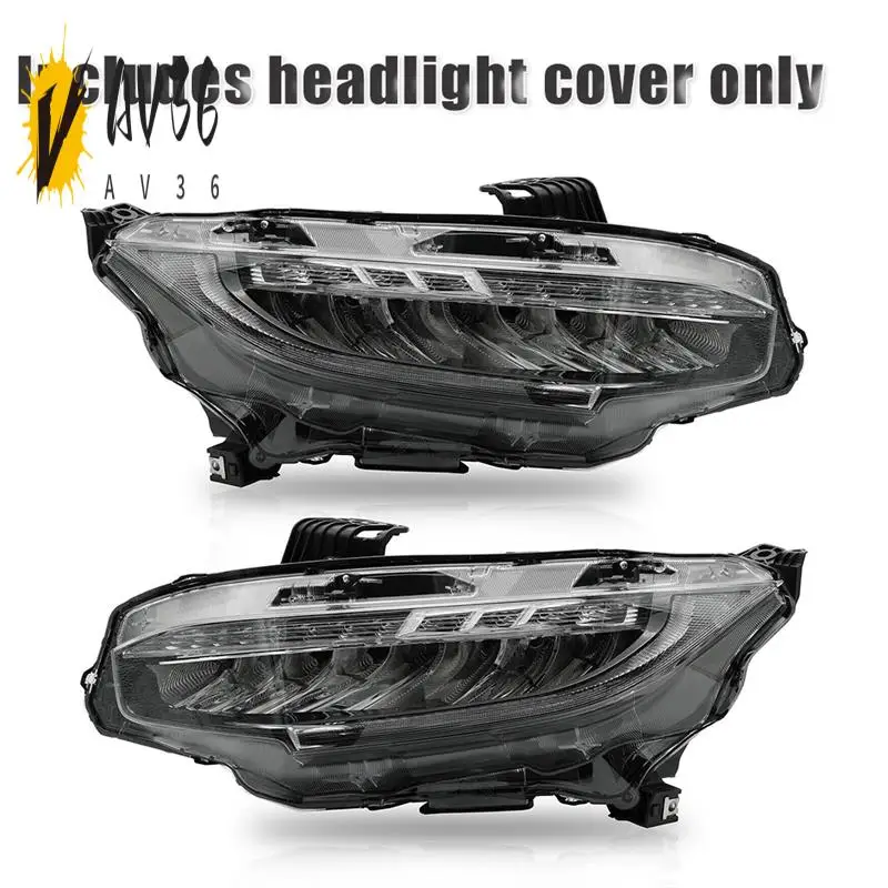 AV36-крышка объектива фар для Honda Civic 2016, 2017, 2018, 2019, светодиодная линза для фар, абажур, крышка для автоматического освещения
AV36-крышка объектива фар для Honda Civic 2016, 2017, 2018, 2019, светодиодная линза для фар, абажур, крышка для автоматического освещения