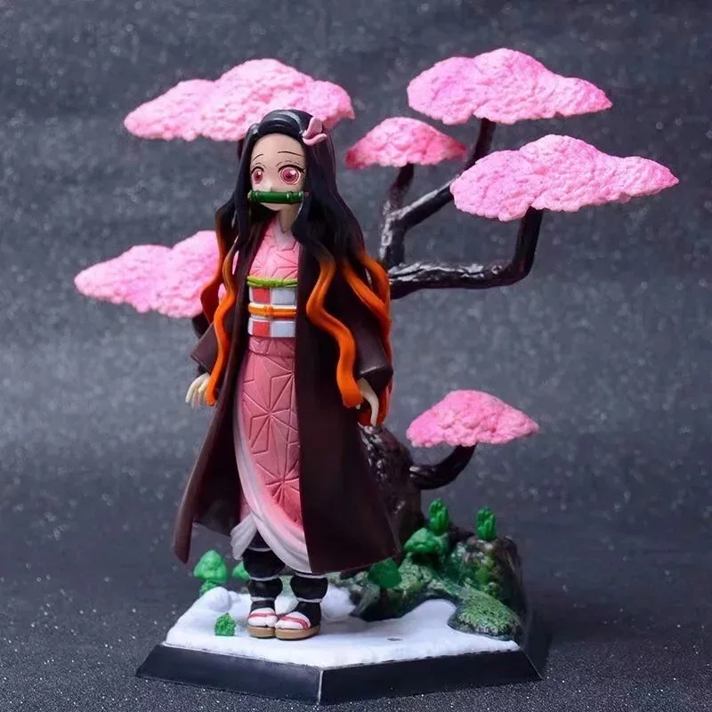 Demon Slayer аниме Wisteria Zenitsu Nezuko Статуя модель. Высококачественные фигурки героев из ПВХ GK, украшение для рабочего стола, коллекционная модель 
Demon Slayer аниме Wisteria Zenitsu Nezuko Статуя модель. Высококачественные фигурки героев из ПВХ GK, украшение для рабочего стола, коллекционная модель
