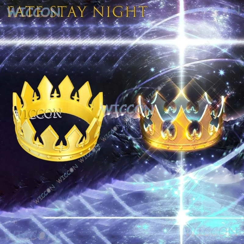  Fate Stay Night Saber Altria Pendragon Prop Аниме Fate Series Excalibur Noble Phantasm 3D Печатная Золотая Звездная Корона Косплей
Fate Stay Night Saber Altria Pendragon Prop Аниме Fate Series Excalibur Noble Phantasm 3D Печатная Золотая Звездная Корона Косплей 