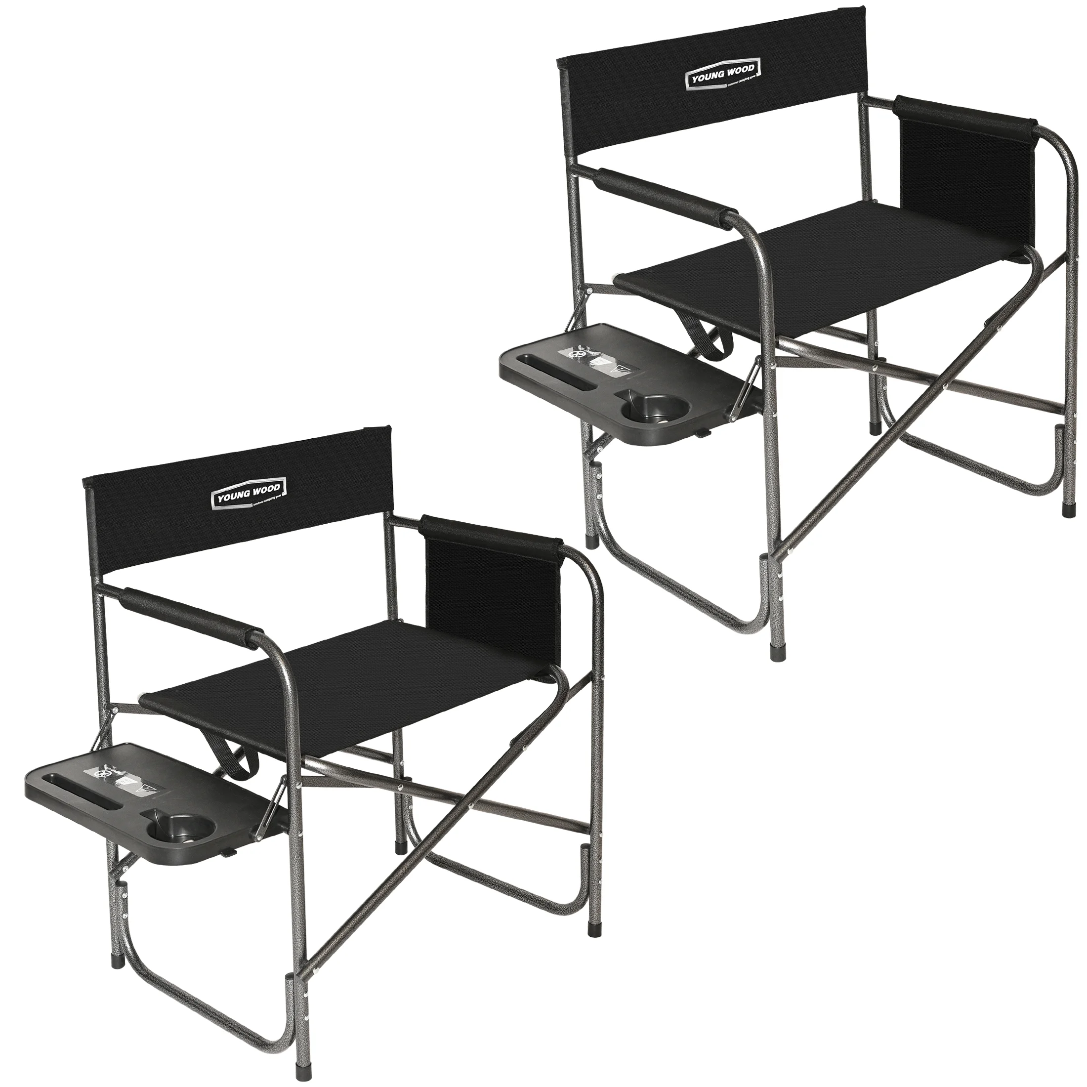 2PC Outdoor Camping Folding Chair Portable Back Director Chair Oxford Cloth Thickened Black Gear Casual Fishing
2PC Outdoor Camping Folding Chair Portable Back Director Chair Oxford Cloth Thickened Black Gear Casual Fishing