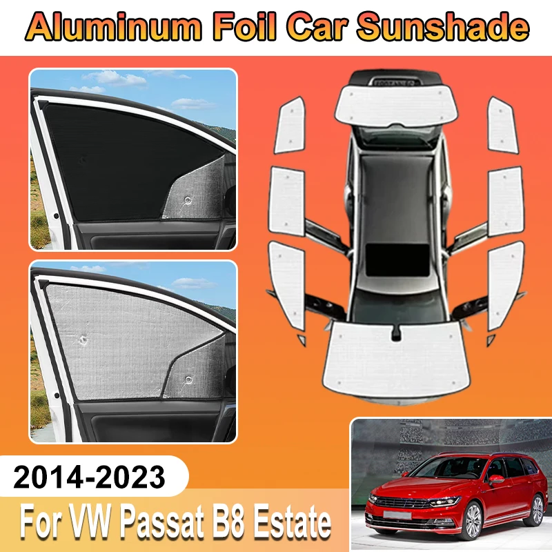 For Volkswagen VW Passat B8 Estate Accessories 2015 2014-2023 Car Sun Shades Window Covers Aluminium Foil Baffle Auto Accesorios
For Volkswagen VW Passat B8 Estate Accessories 2015 2014-2023 Car Sun Shades Window Covers Aluminium Foil Baffle Auto Accesorios