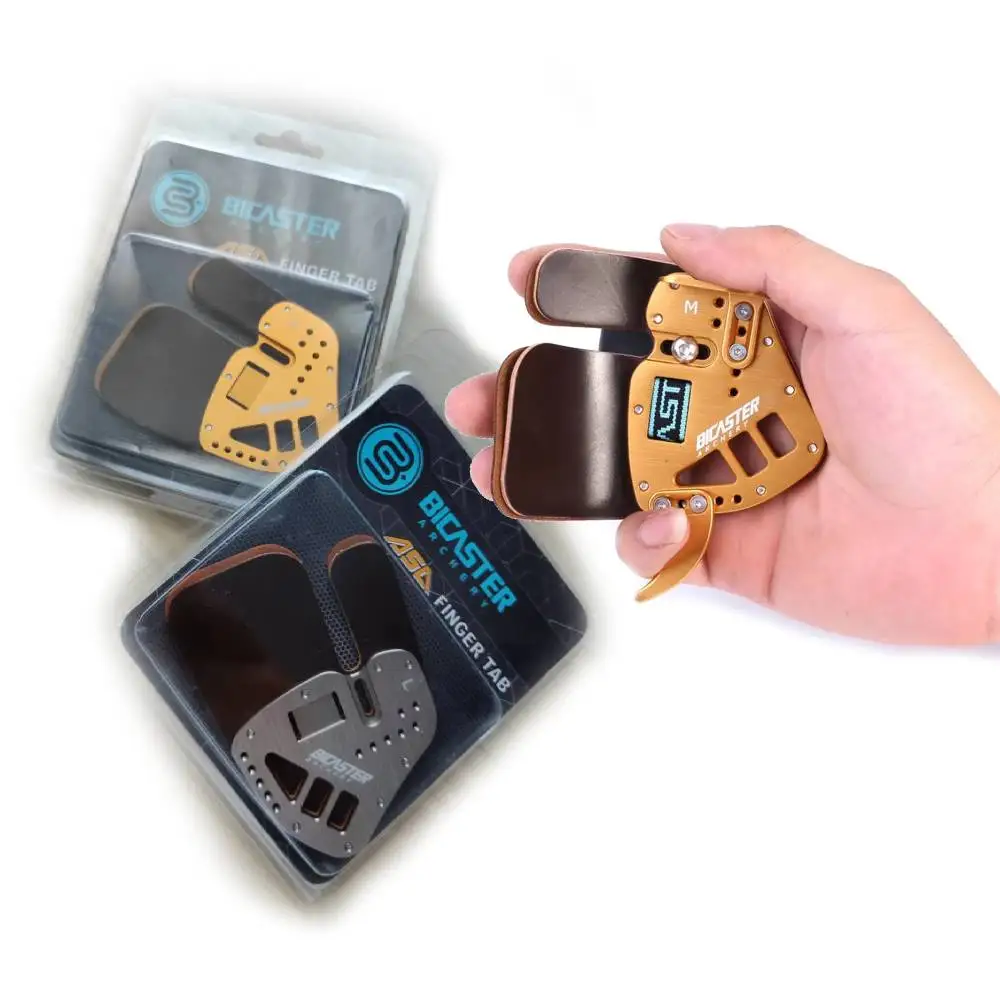 Professional Archery Finger Tab, Leather & Metal Guard for Bow Hunting & Target Shooting, Adjustable Left/Right Hand, S/M/L Size
Professional Archery Finger Tab, Leather & Metal Guard for Bow Hunting & Target Shooting, Adjustable Left/Right Hand, S/M/L Size
