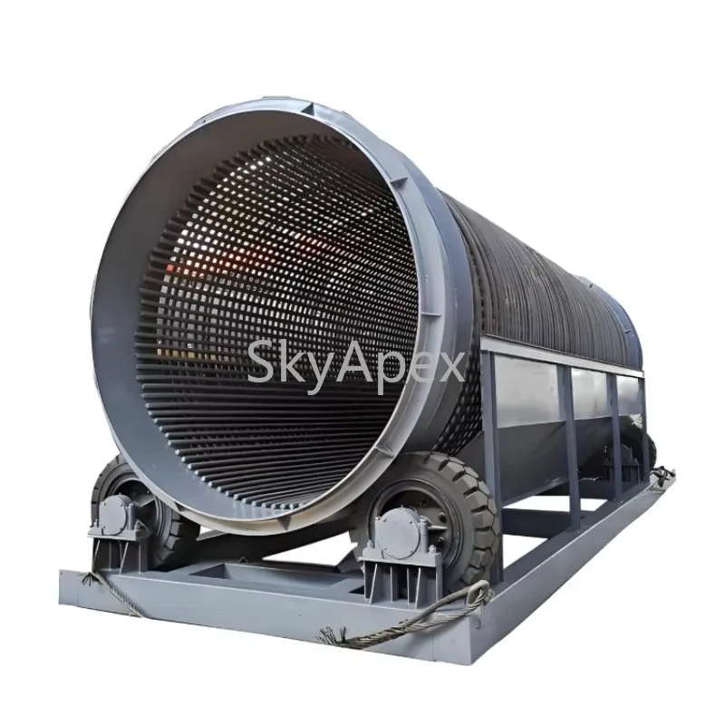 Industrial Double Deck Trommel Vibrating Screen Sand Gravel Separator For Ore Stone Compost with Core Motor Engine Components
Industrial Double Deck Trommel Vibrating Screen Sand Gravel Separator For Ore Stone Compost with Core Motor Engine Components