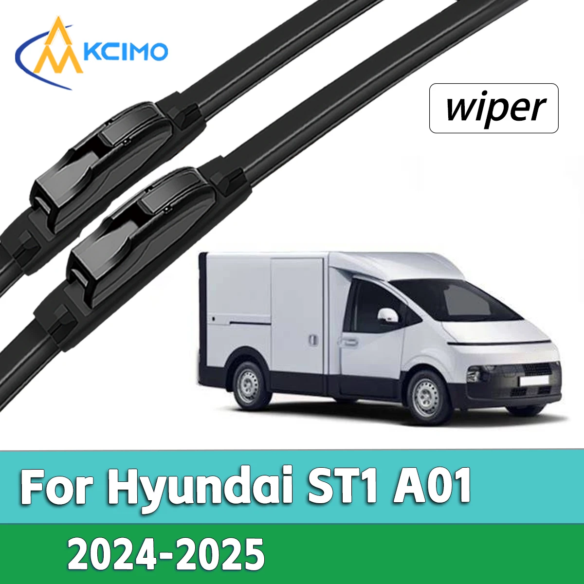 Vehicle Front Wiper Blades For Hyundai ST1 A01 2024-2025 Front Windshield Wiper Soft Rubber Frameless
Vehicle Front Wiper Blades For Hyundai ST1 A01 2024-2025 Front Windshield Wiper Soft Rubber Frameless