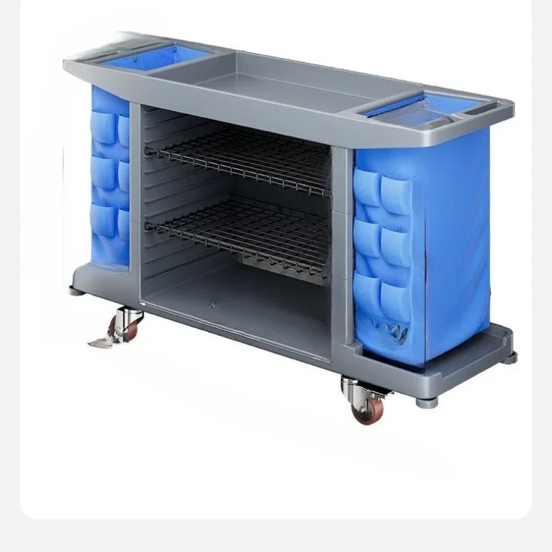 Hotel linen cart Work cart Room cleaning Mobile trolley Hotel cleaningtools Service cart
Hotel linen cart Work cart Room cleaning Mobile trolley Hotel cleaningtools Service cart