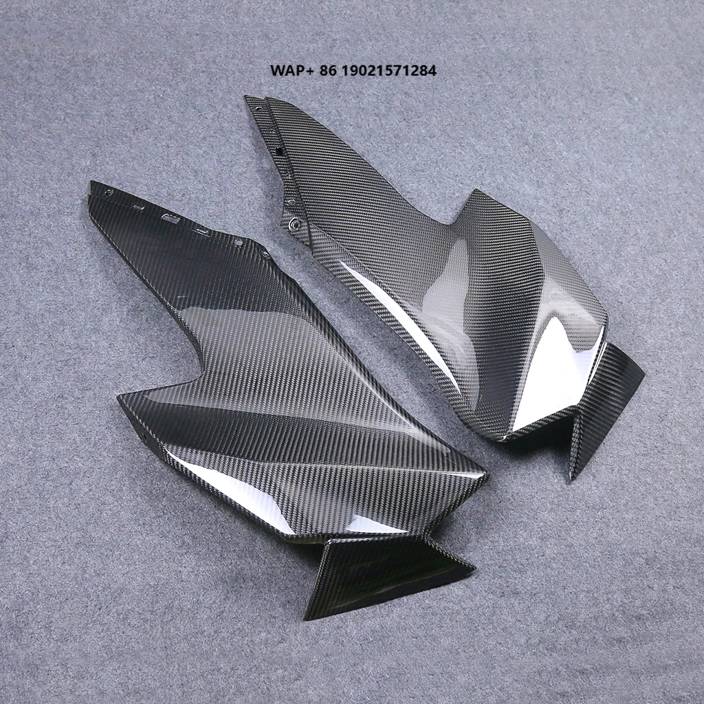 Motorcycle Accessories Carbon Fiber Spoiler Upper Side Panels Cover Fairings Parts Kits for Kawasaki ZX10R 2022 2023
Motorcycle Accessories Carbon Fiber Spoiler Upper Side Panels Cover Fairings Parts Kits for Kawasaki ZX10R 2022 2023