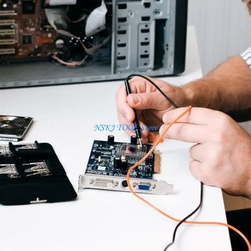 L8RC Multimeter Test Leads 1000V 10Amp Electronic Testing Accessories Upgrades for Reliable Circuit Testing in Various Setting
L8RC Multimeter Test Leads 1000V 10Amp Electronic Testing Accessories Upgrades for Reliable Circuit Testing in Various Setting