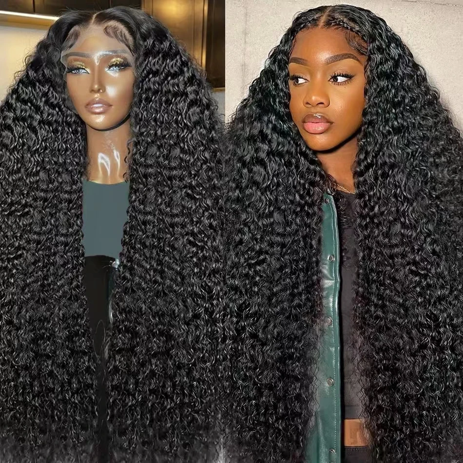 34 30 Inch 220 Density Deep Wave 13x6 Transparent Lace Front Wig Human Hair Curly 13x4 HD Lace Frontal Wigs For Women
34 30 Inch 220 Density Deep Wave 13x6 Transparent Lace Front Wig Human Hair Curly 13x4 HD Lace Frontal Wigs For Women