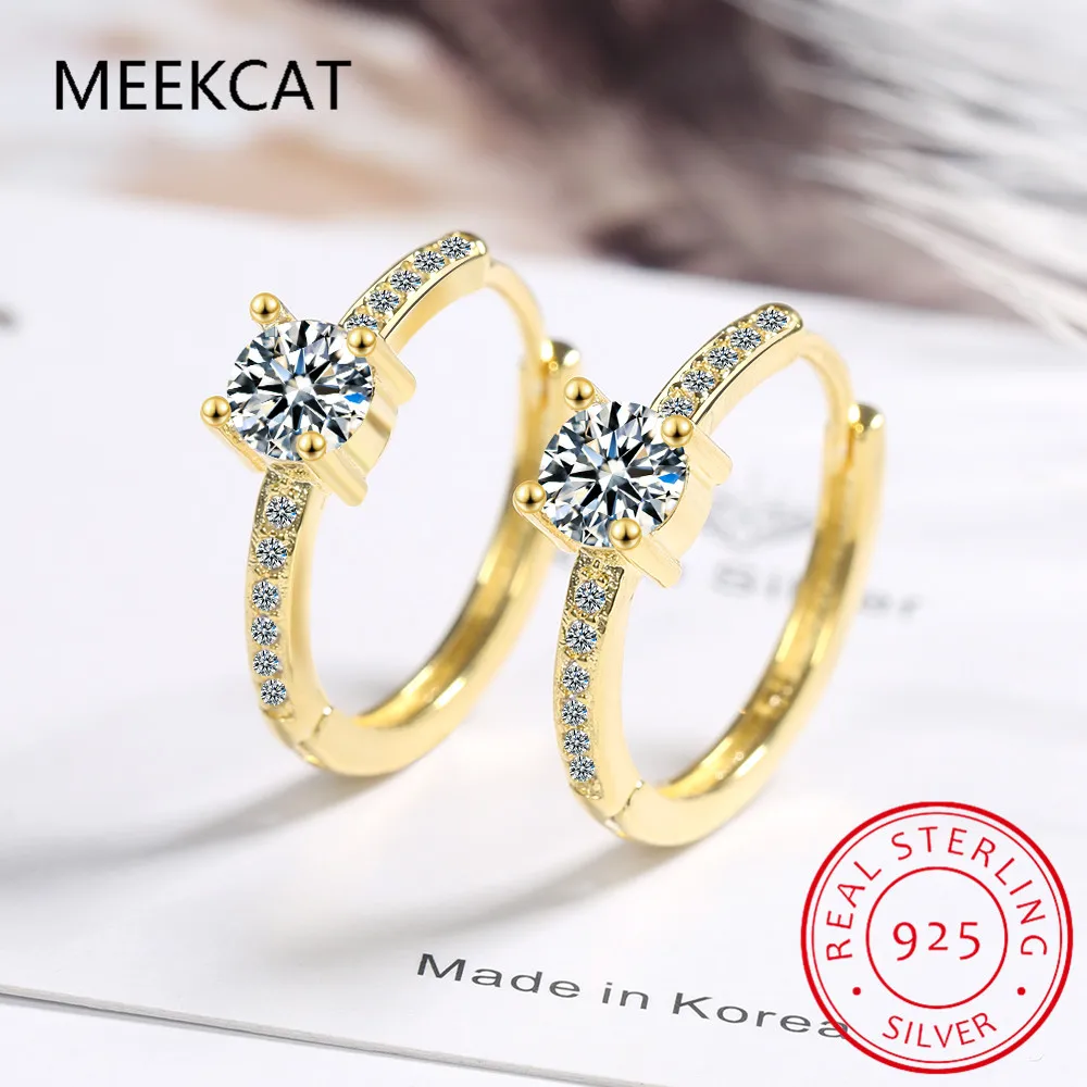 Серьги-кольца из 18-каратного золота, 2 карата, муассанитовые серьги с сертификатами, 8 мм, серьги с лабораторным бриллиантом для женщин, оригинальные ювелирные изделия из серебра 925 пробы
Серьги-кольца из 18-каратного золота, 2 карата, муассанитовые серьги с сертификатами, 8 мм, серьги с лабораторным бриллиантом для женщин, оригинальные ювелирные изделия из серебра 925 пробы